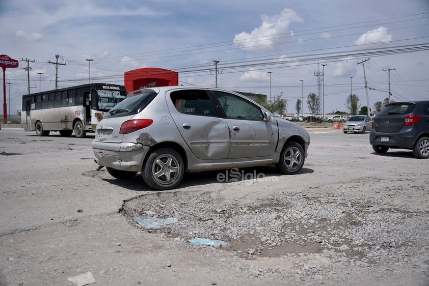 Ordenan arreglos en pavimento de Torreón tras daños 'extraordinarios'