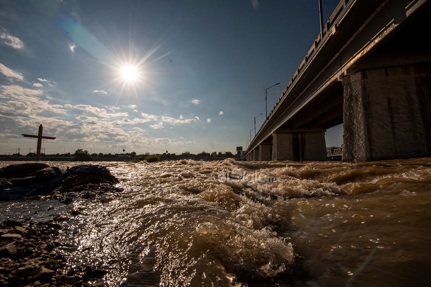 Vuelve a correr agua por el río Nazas