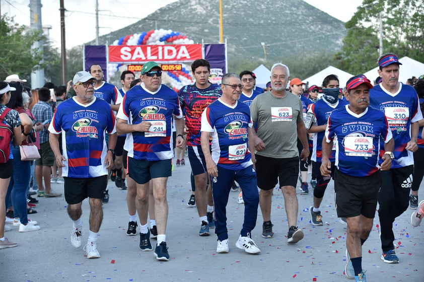 Gran fiesta deportiva en la carrera Chilchota