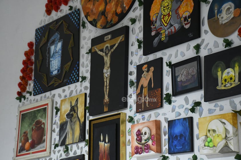 Inauguran muestra sobre el Día de Muertos en la Antigua Harinera