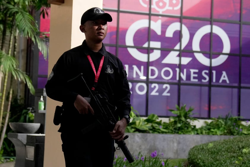 Inicia cumbre anual del G20 en Bali