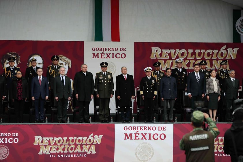 Conmemoran 112 aniversario de Revolución Mexicana