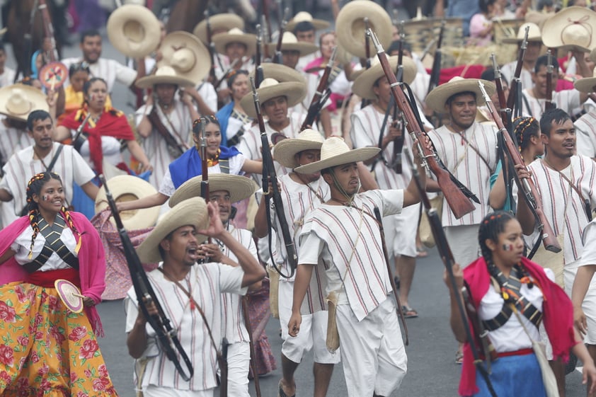 Conmemoran 112 aniversario de Revolución Mexicana