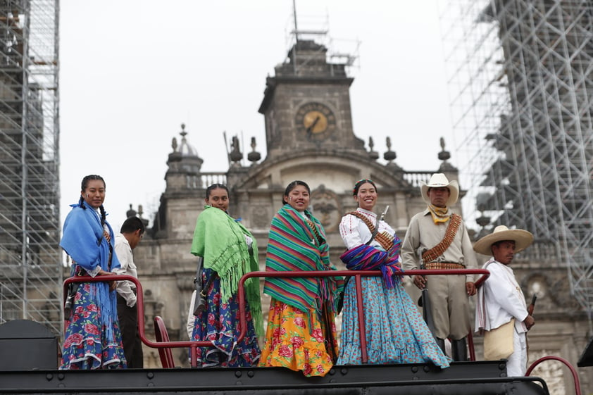 Conmemoran 112 aniversario de Revolución Mexicana