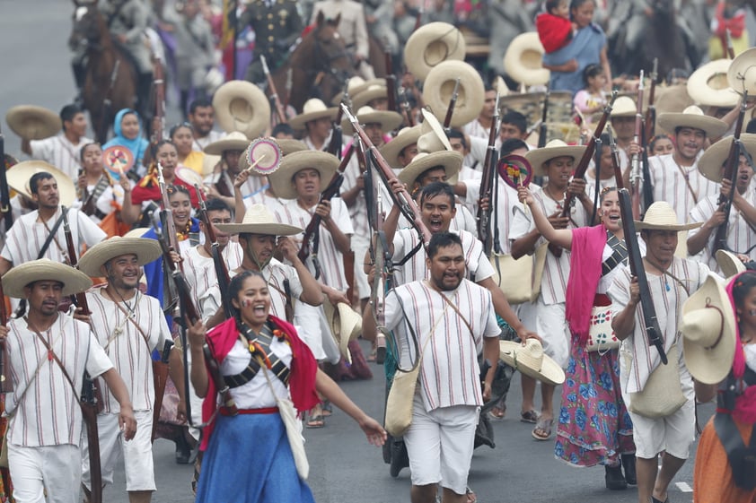 Conmemoran 112 aniversario de Revolución Mexicana