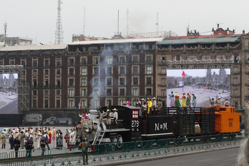 Conmemoran 112 aniversario de Revolución Mexicana