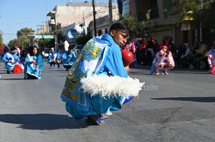 Con bendición de danzas, inician peregrinaciones a la Virgen de Guadalupe en Torreón