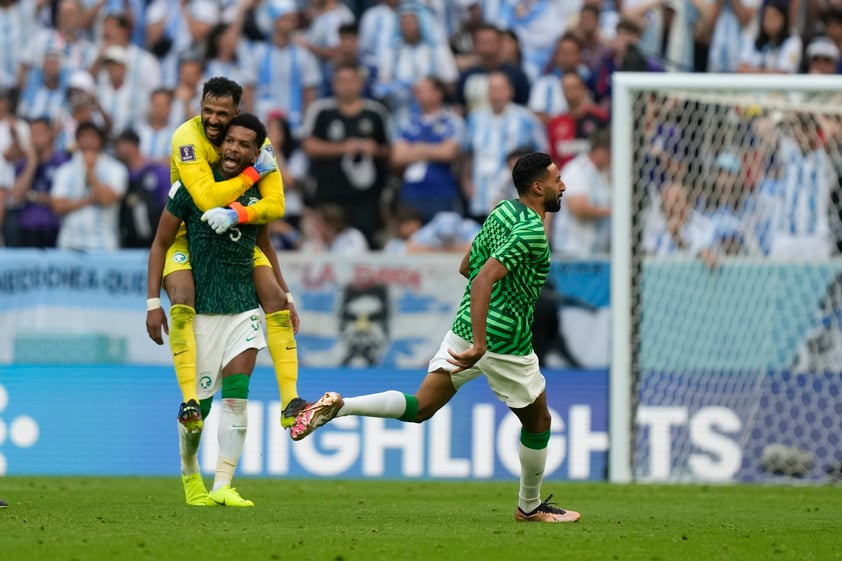 Arabia Saudita da la gran sorpresa y derrota a Argentina