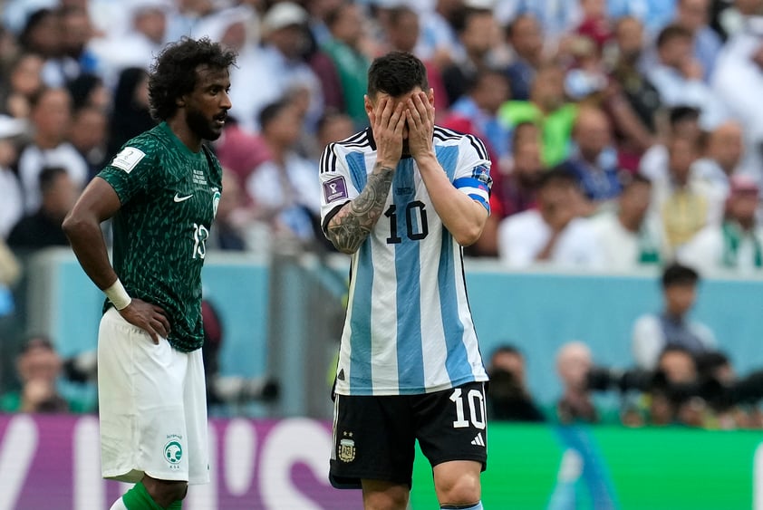 Arabia Saudita da la gran sorpresa y derrota a Argentina