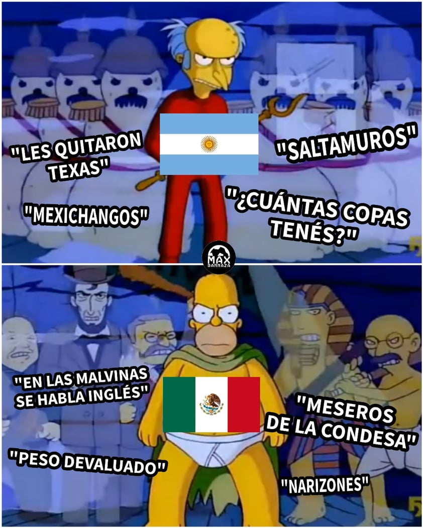 Se preparan con memes para el México vs Argentina