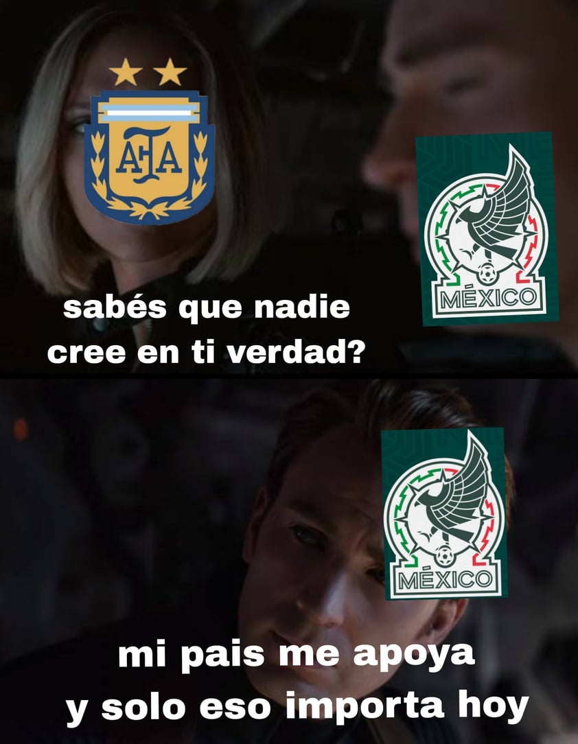 Se preparan con memes para el México vs Argentina