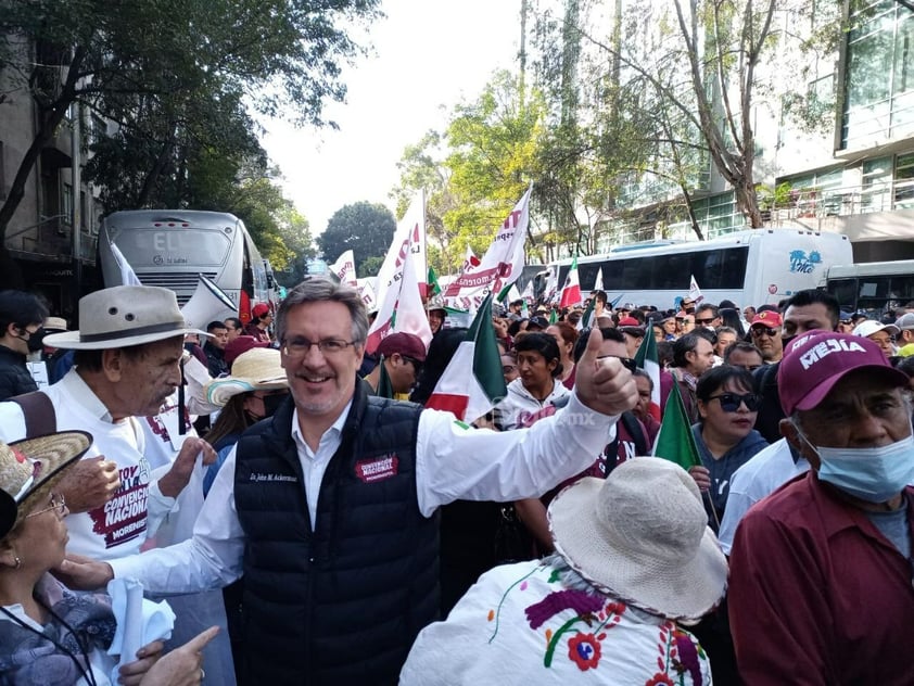 Desde CDMX, López Obrador encabeza marcha por cuatro años de gobierno