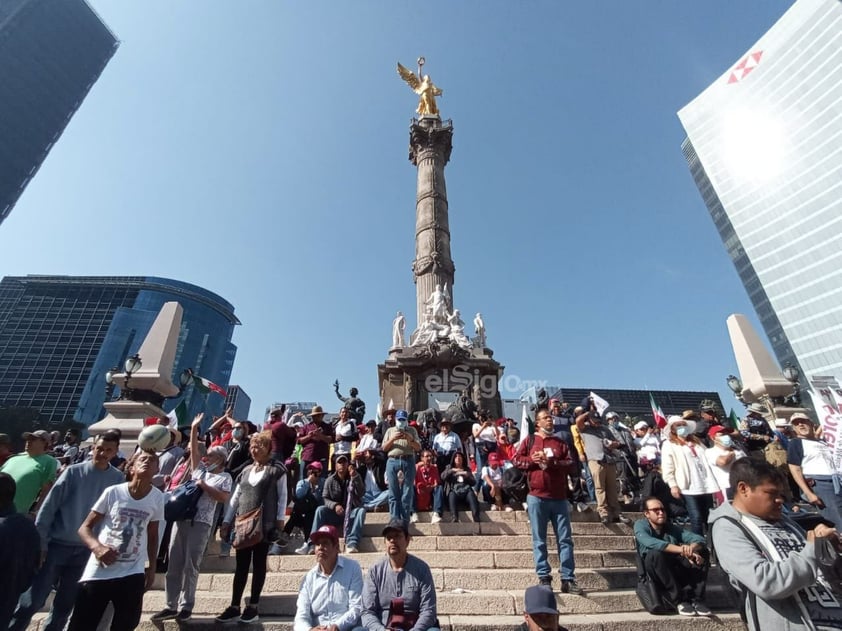 Desde CDMX, López Obrador encabeza marcha por cuatro años de gobierno