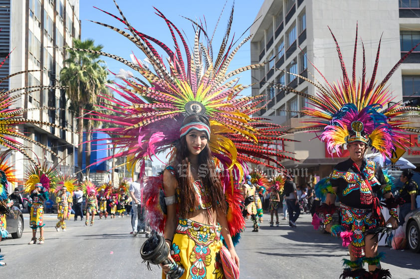 Las peregrinaciones son en honor a la Virgen de Guadalupe.