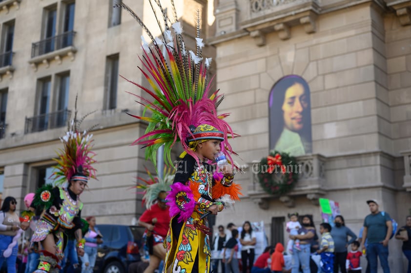 También conocida como la Danza de los Concheros o Danza de la Conquista, la Azteca es la danza más popular en las peregrinaciones.