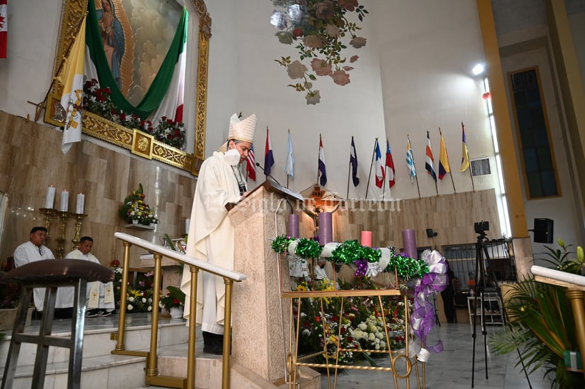 Celebran Misa de Gallo y Mañanitas a la Virgen de Guadalupe en Torreón