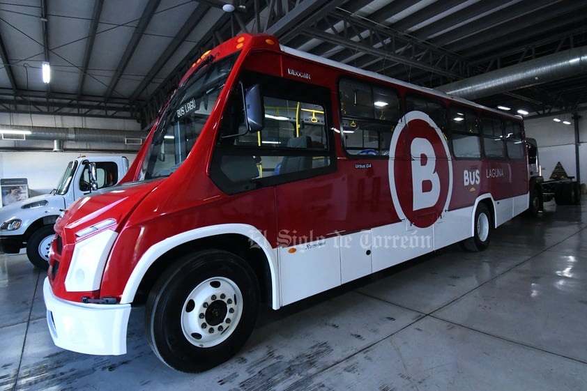 Llegó la primera unidad del Bus Laguna a Torreón.