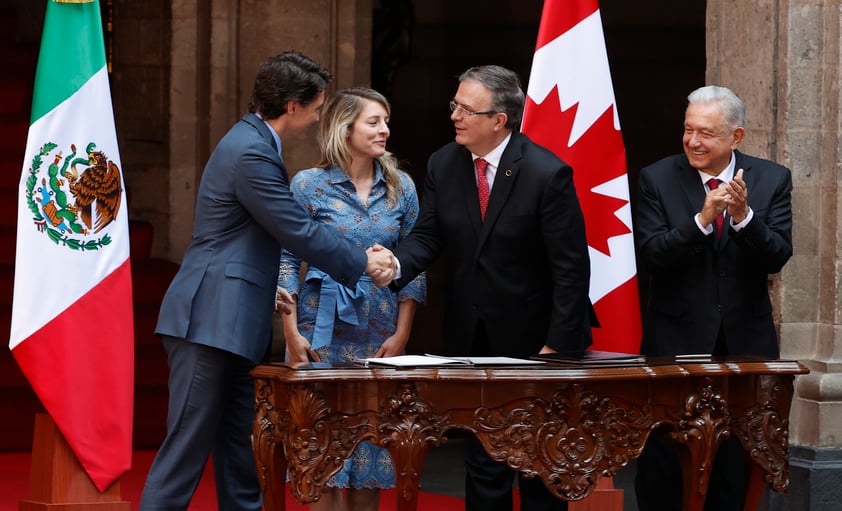 Fortalecer comercio y apoyar a la democracia, temas con AMLO: Trudeau