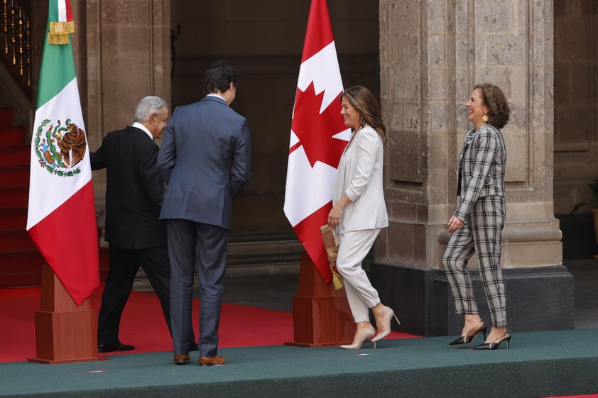 Fortalecer comercio y apoyar a la democracia, temas con AMLO: Trudeau