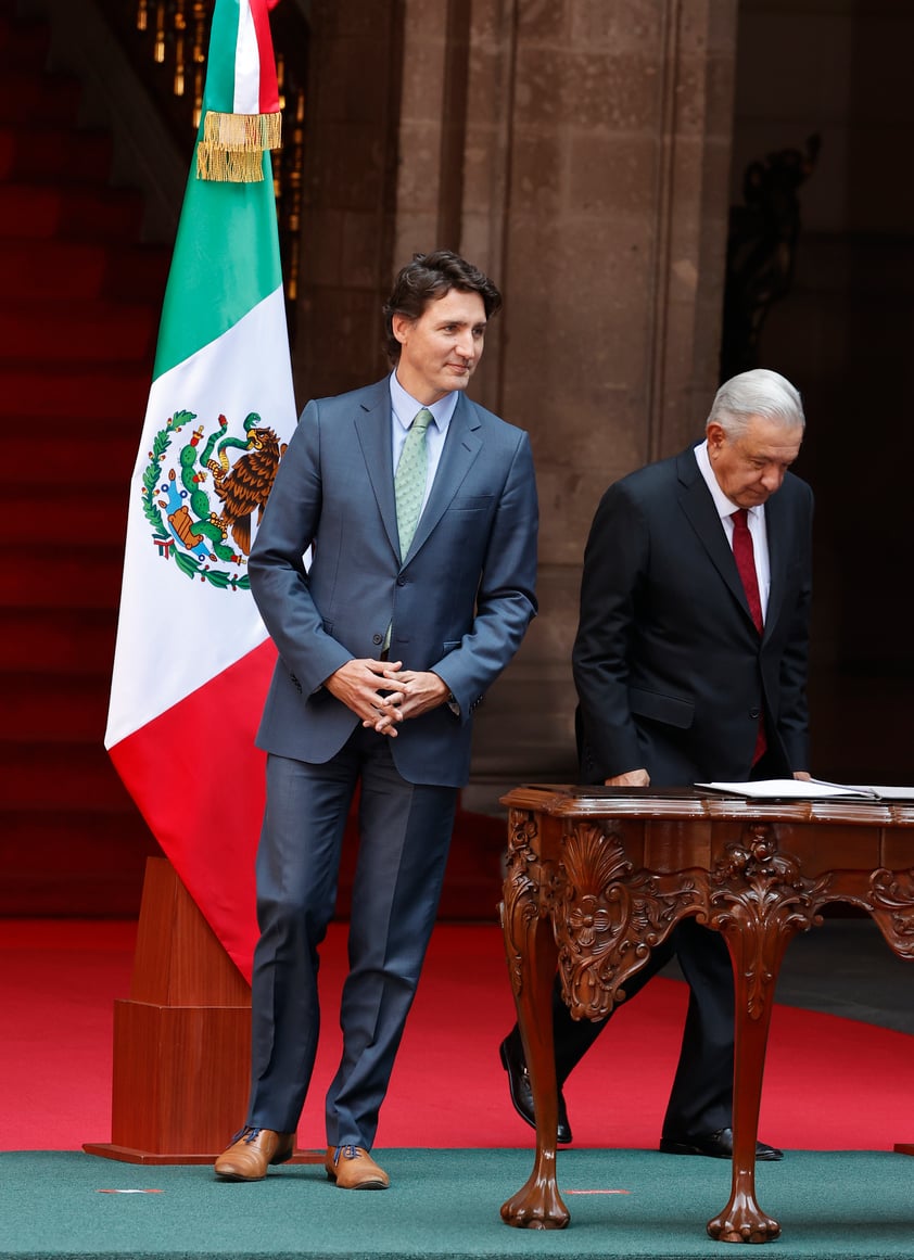 Fortalecer comercio y apoyar a la democracia, temas con AMLO: Trudeau