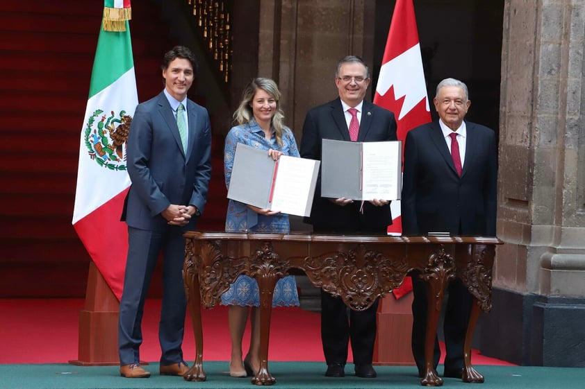 Fortalecer comercio y apoyar a la democracia, temas con AMLO: Trudeau