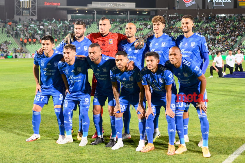 Equipo de Tigres, Santos Laguna vs Tigres UANL