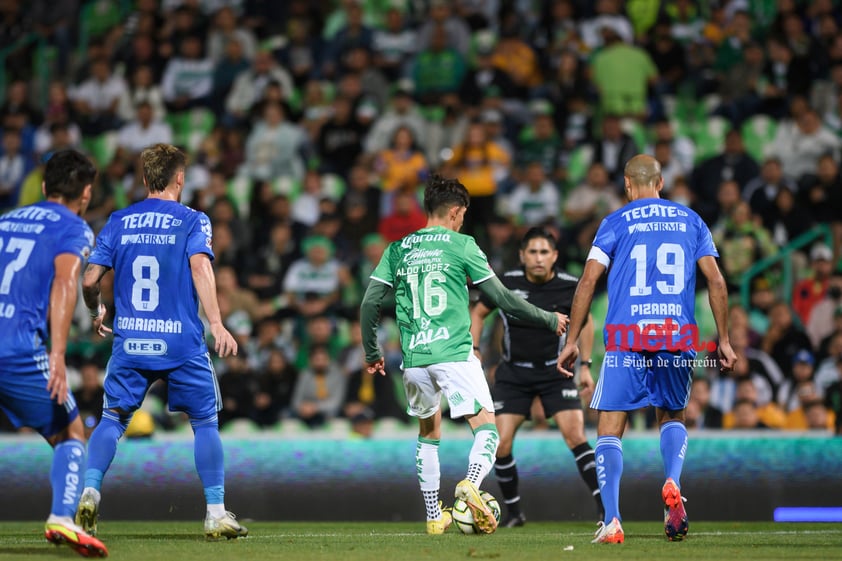 Aldo López, Santos Laguna vs Tigres UANL