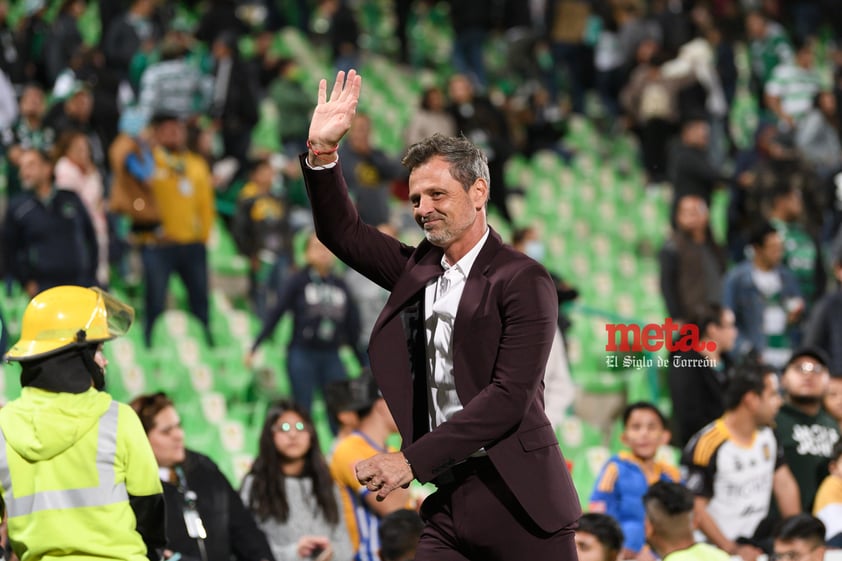 Diego Cocca, Santos Laguna vs Tigres UANL