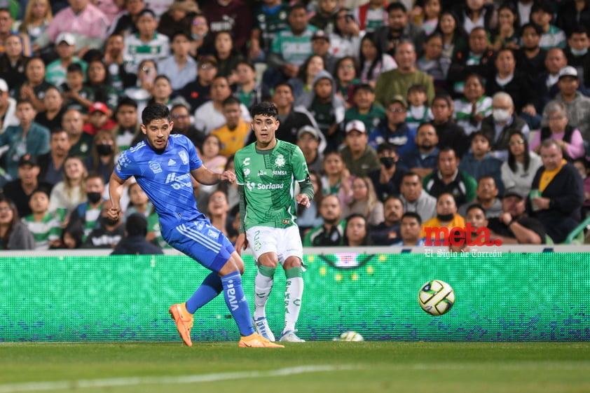 Omar Campos, Santos Laguna vs Tigres UANL