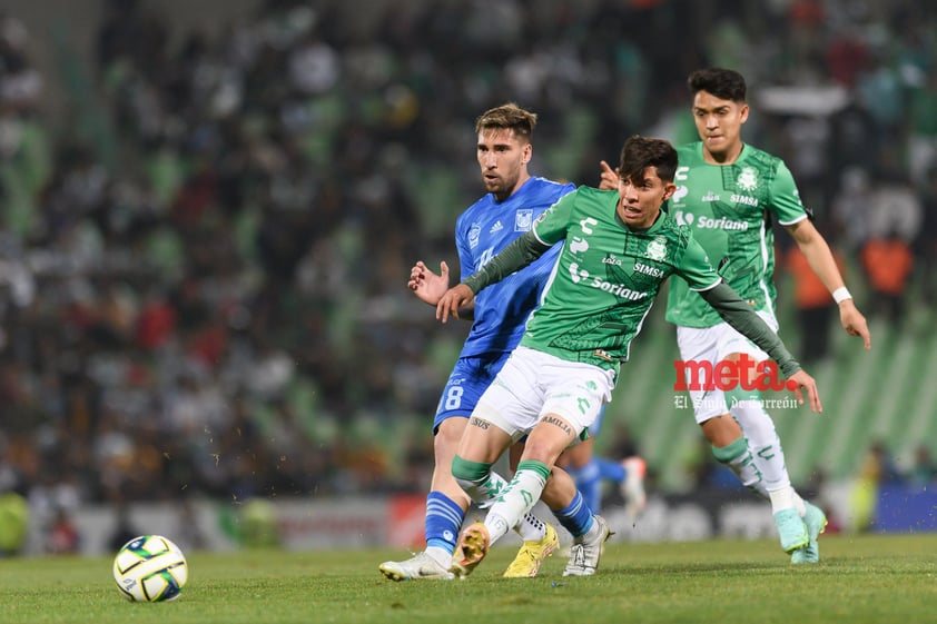 Aldo López, Santos Laguna vs Tigres UANL