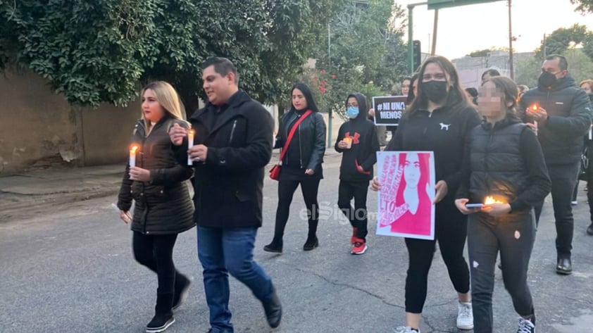 Por violencia contra la mujer, realizan primera marcha silenciosa