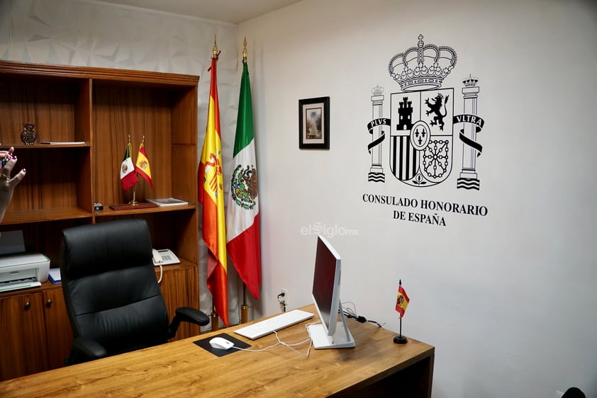 Consulado Honorario de España en Torreón renueva instalaciones