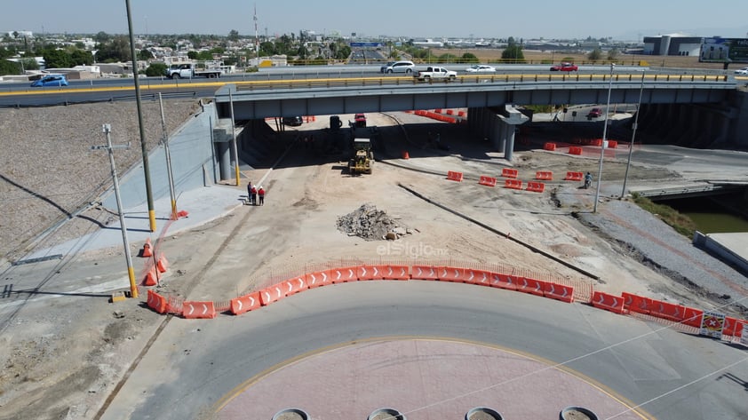 Avanzan Sistemas Viales en Torreón