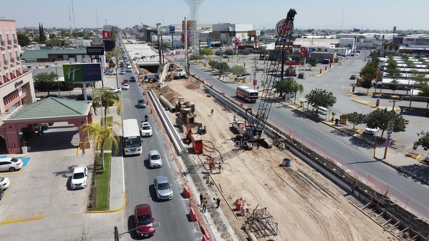 Avanzan Sistemas Viales en Torreón