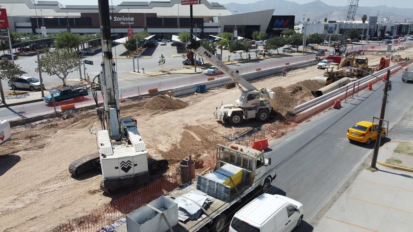 Avanzan Sistemas Viales en Torreón