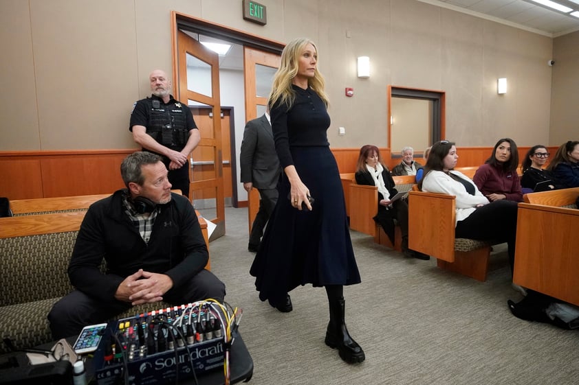 Gwyneth Paltrow testifica en juicio civil en Utah