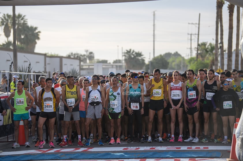 Laguneros se ponen a prueba en carrera 10k de Peñoles