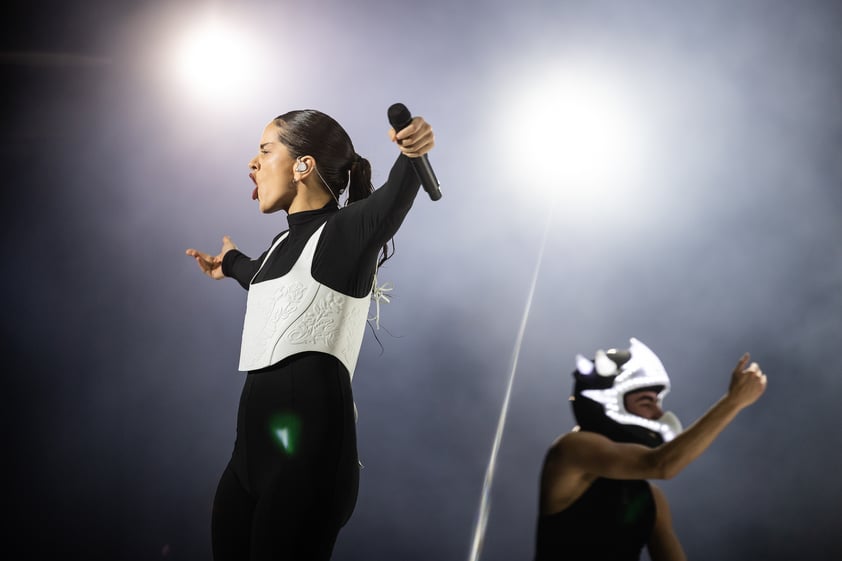 'Saoko, papi, Saoko', Rosalía revienta Lollapalooza Brasil