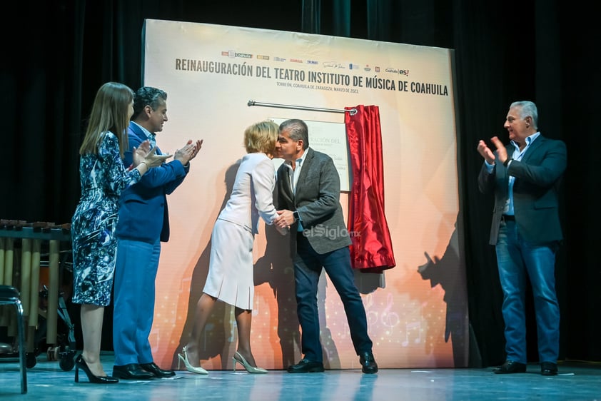 Reinauguración del Teatro Instituto de Música de Coahuila