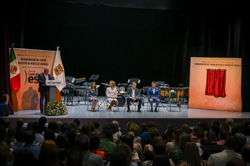 Reinauguración del Teatro Instituto de Música de Coahuila