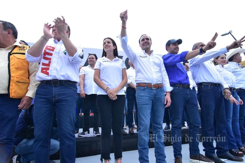 Arranca campaña Manolo Jiménez en Monclova