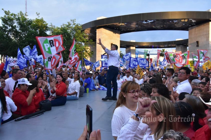 Arranca campaña Manolo Jiménez en Monclova