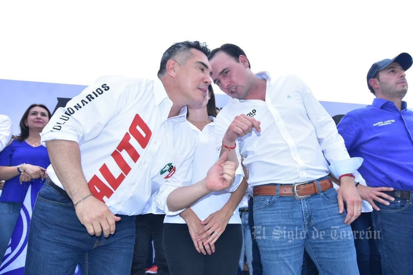 Arranca campaña Manolo Jiménez en Monclova