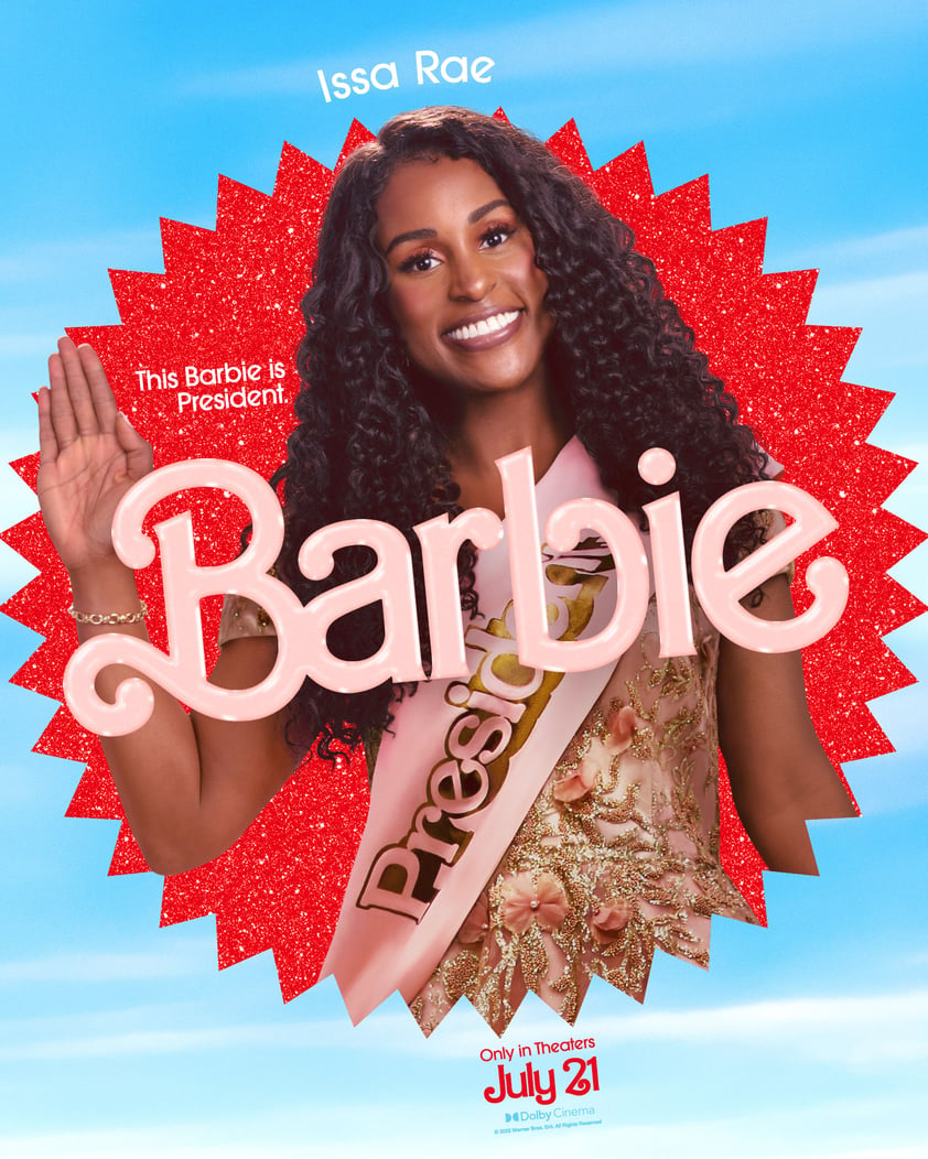 Se revelan nuevos posters promocionales de la película live action de Barbie