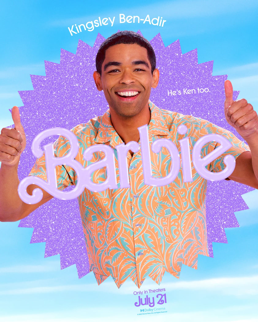 Se revelan nuevos posters promocionales de la película live action de Barbie