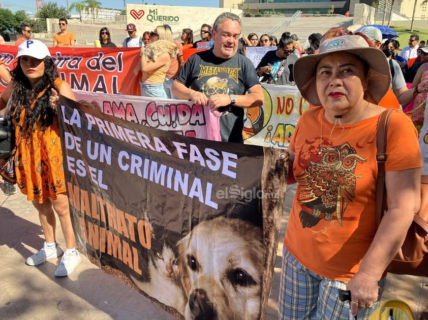 Marchan en Torreón para exigir que se endurezcan penas por maltrato y crueldad animal