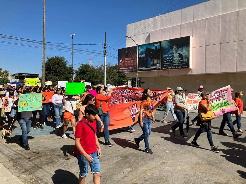 Marchan en Torreón para exigir que se endurezcan penas por maltrato y crueldad animal