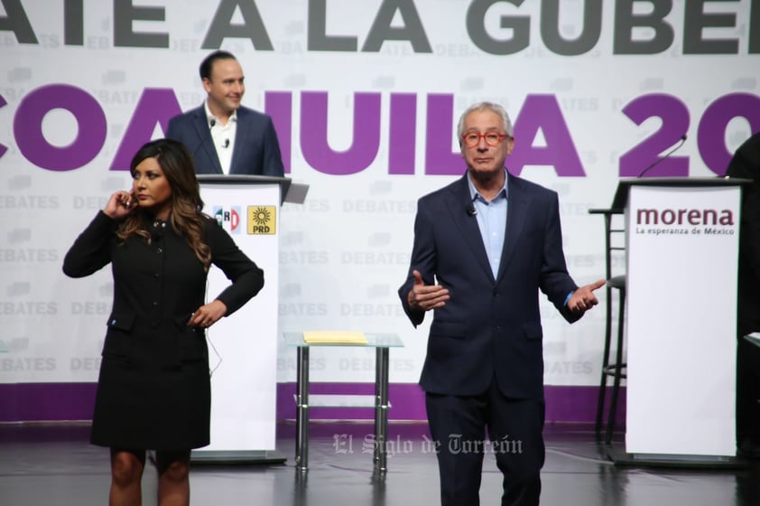 Primer debate de los candidatos a la gubernatura de Coahuila