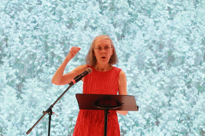 Anne Carson hace lectura en México