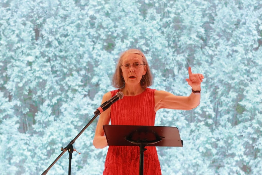 Anne Carson hace lectura en México